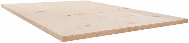 Snowdon Timber Softwood Spruce Furniture Board, Pack of 10, Natural, W: 60 cm, L: 85 cm, Thickness: 1.8 cm