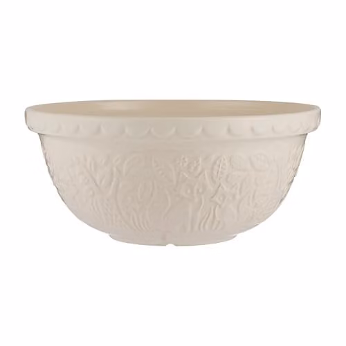 Mason Cash In The Forest Fox Stoneware Mixing Bowl, 4 Litre, Cream, Diameter: 29 cm – 1