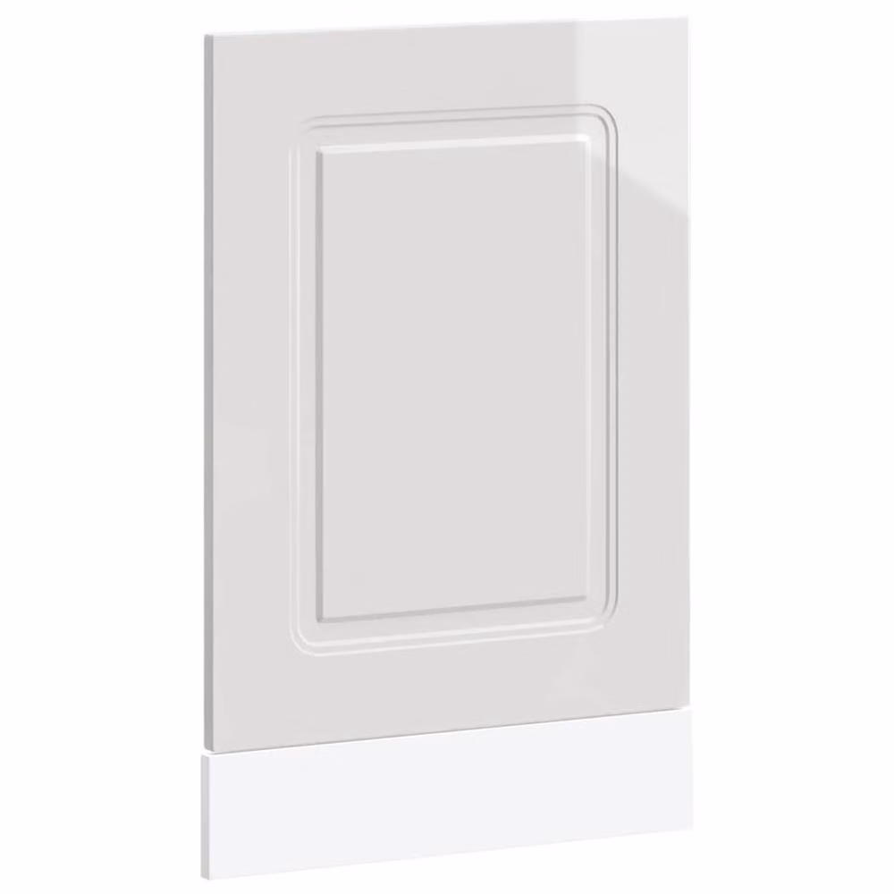 Berkfield Home Kalmar Dishwasher Panel in High Gloss White, W/D/H: 45 x 1.5 x 67 cm – 2