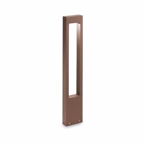 Ideal Lux Vega Brown Outdoor Bollard Lamp with G9 Bulb and IP44 Rating – 1