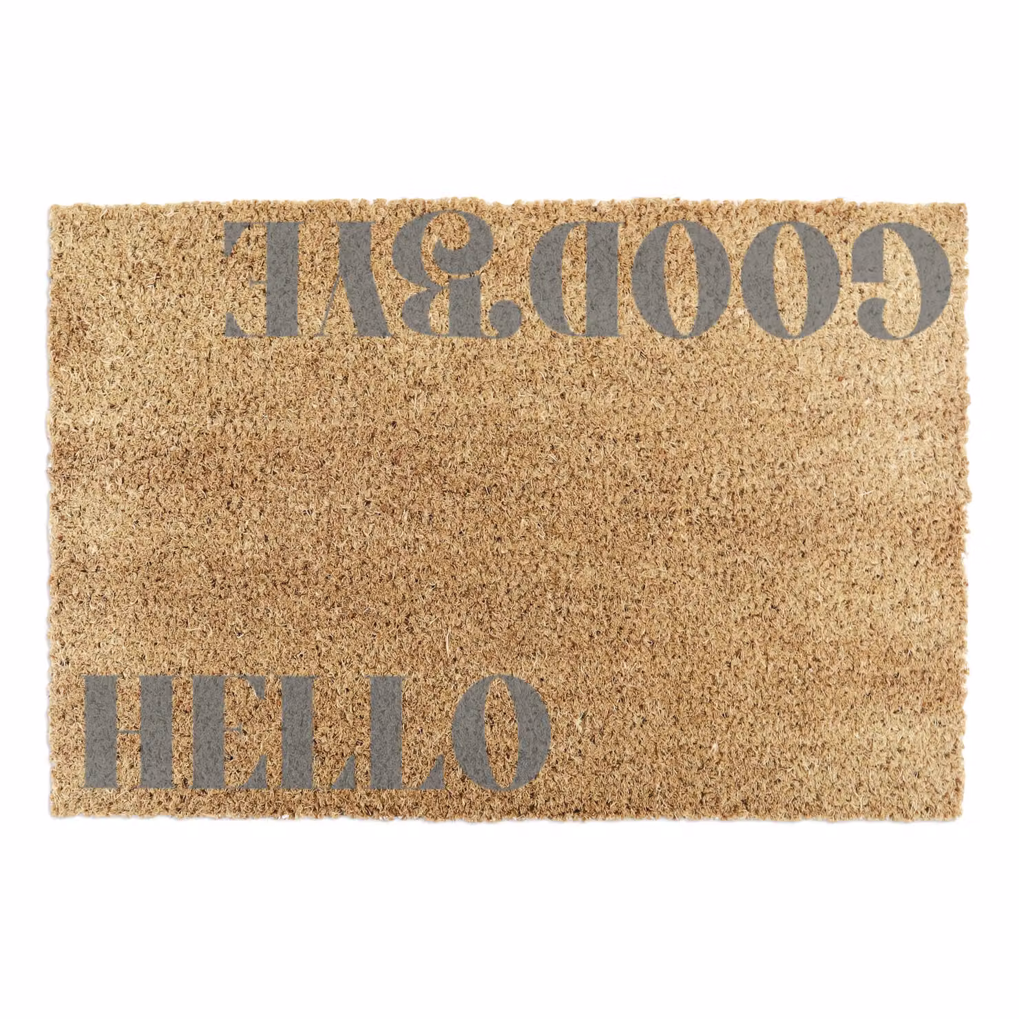 Artsy Mats Grey Hello Goodbye Mirrored Doormat, W/D: 60 x 40 cm – 4