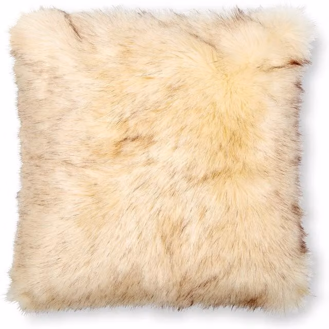 Laura Ashley Berwyn Square Velvet Filled Cushion, Beige, W/D/H: 58 x 58 x 58 cm