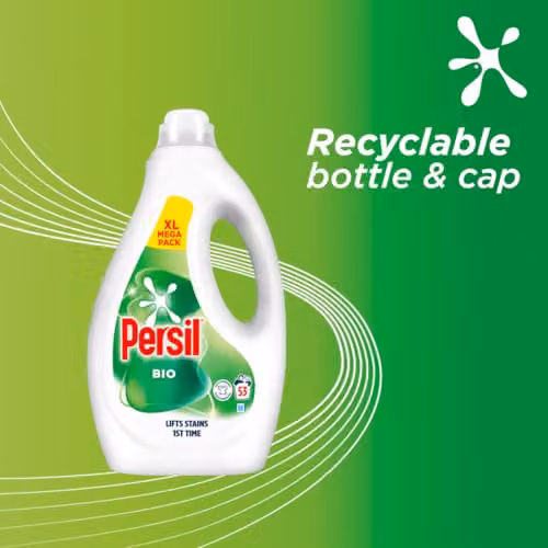Persil Bio Laundry Washing Liquid Detergent, 1.431 l – 3