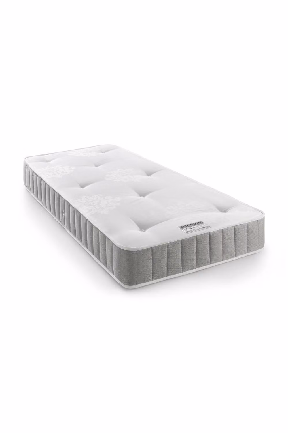 Julian Bowen Capsule Orthopaedic Bonell Spring Mattress in White, W/D/H: 180 x 200 x 22 cm – 2