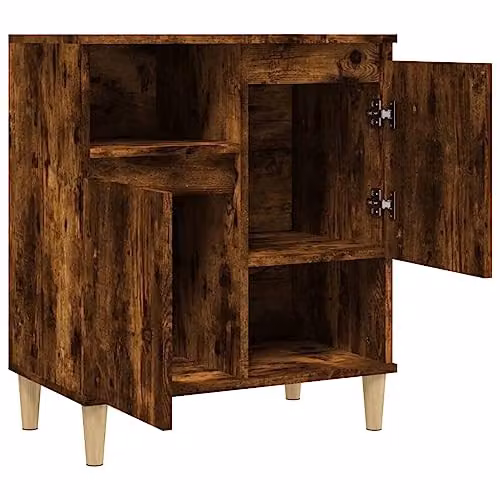 vidaXL Sideboard in Smoked Oak, Brown, W/D/H: 60 x 35 x 70 cm – 5
