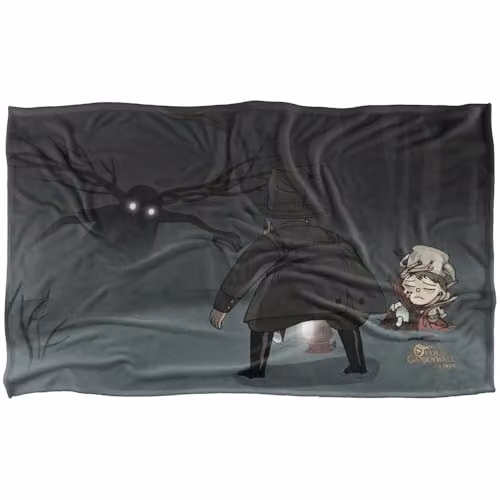 LOGOVISION Over The Garden Wall Beast Vs Woodsman Super Soft Silky Touch Fleece Snuggle Blanket, Multicolour, W/D/H: 91 x 147 cm – 1