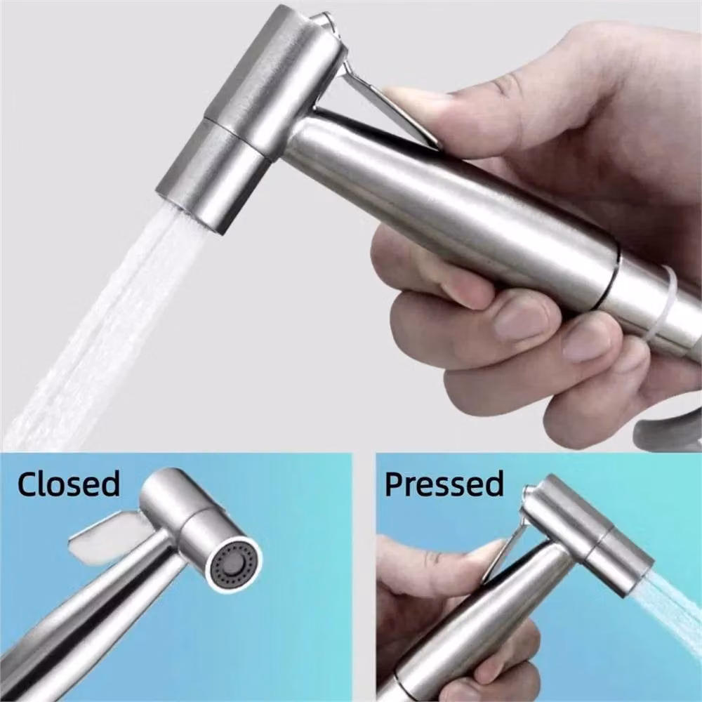 Nordara Stainless Steel Handheld Bidet Sprayer in Silver – 2
