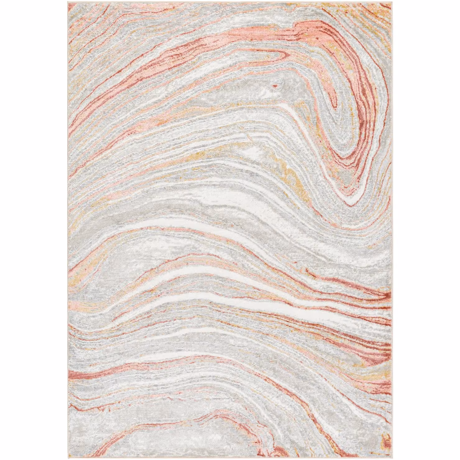Livabliss San Francisco Modern Geometric Graphic Living and Dining Rug in Multicolour, W/D/H: 120 x 170 cm – 2