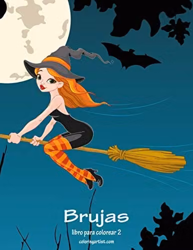 Brujas Colouring Book 2 for Adults by Independently Published, Multicolour