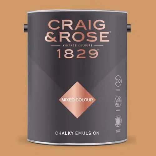 Craig & Rose 1829 Chalky Emulsion Paint in Papyrus, 5 l