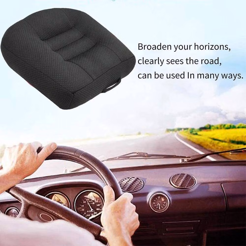 NESTLUNE Black Comfortable Car Seat Cushion, W: 100 cm x L: 190 cm – 3