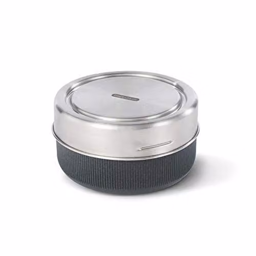 Black + Blum Glass Lunch Bowl in Blue, 0.75 l, Leakproof and Microwave Safe