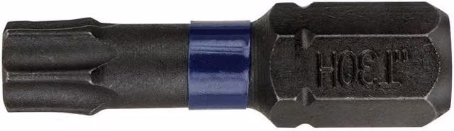 IRWIN Impact Pro Performance TX40 Screwdriver Bits, 25mm, Black, Pack of 2 – 1