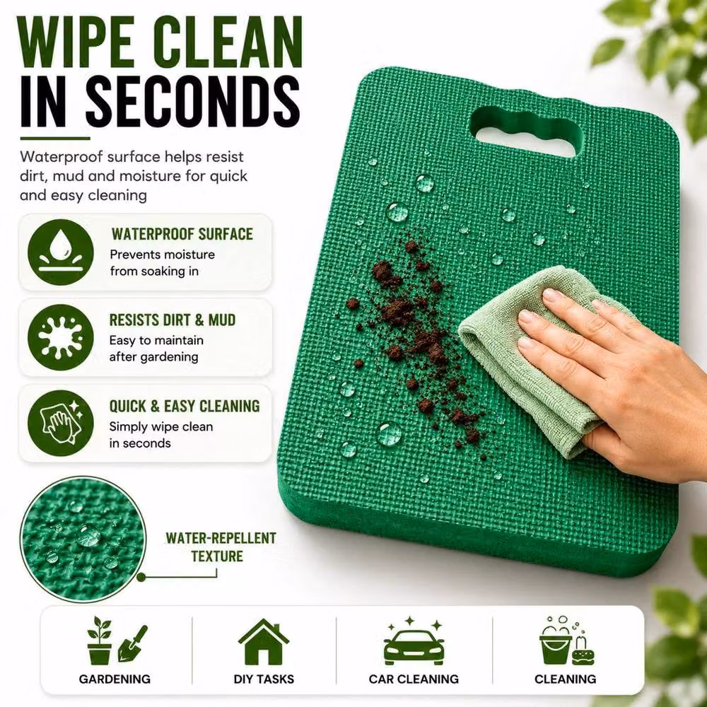 SPETLEK Green Foam Kneeling Pad Work Mat Cushion, 100 g – 4