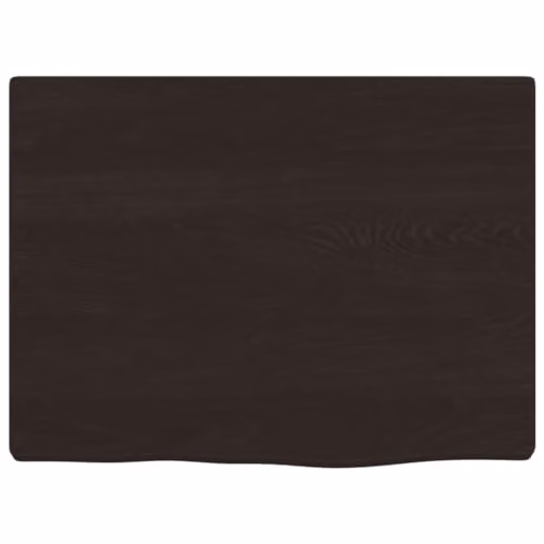 vidaXL Wall Shelf in Brown Oak Wood, W: 40 cm, D: 30 cm, H: 2 cm – 5
