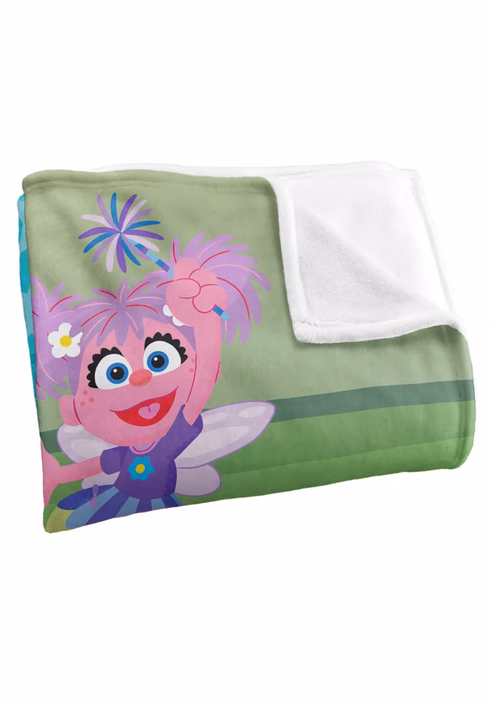 LOGOVISION Sesame Street Furry Friends Forever Kids Silky Touch Blanket, Multicolour, W: 152 cm, D: 127 cm – 4