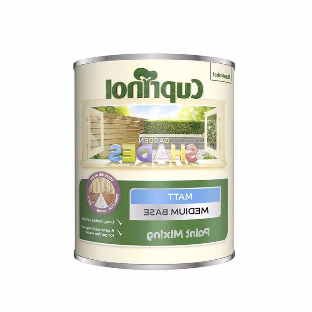 Cuprinol Garden Shades Matt Wood Paint Base, Green, 1 l – 2