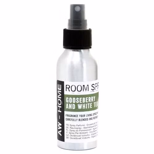 Ancient Wisdom Gooseberry and White Tea Room Spray, 100ml, Silver