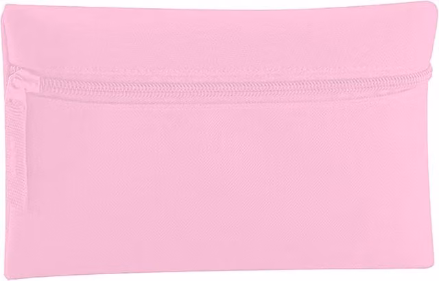 Quadra Classic Zip Up Pencil Case in Pink