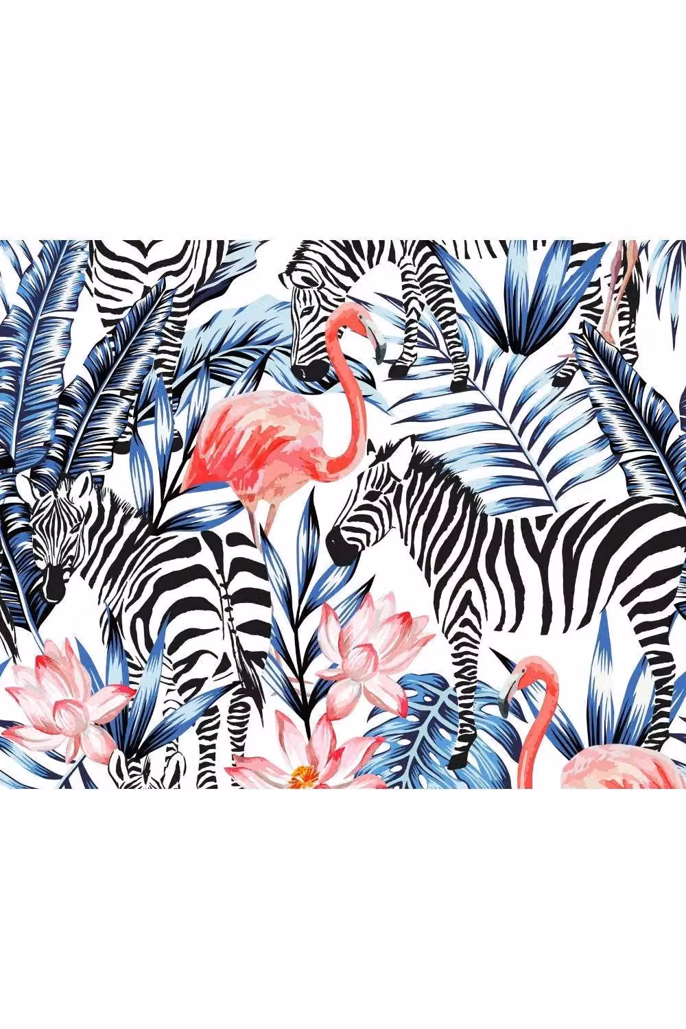 Origin Murals Zemingo Multicolour Floral Wall Mural W: 350 cm, H: 280 cm – 2