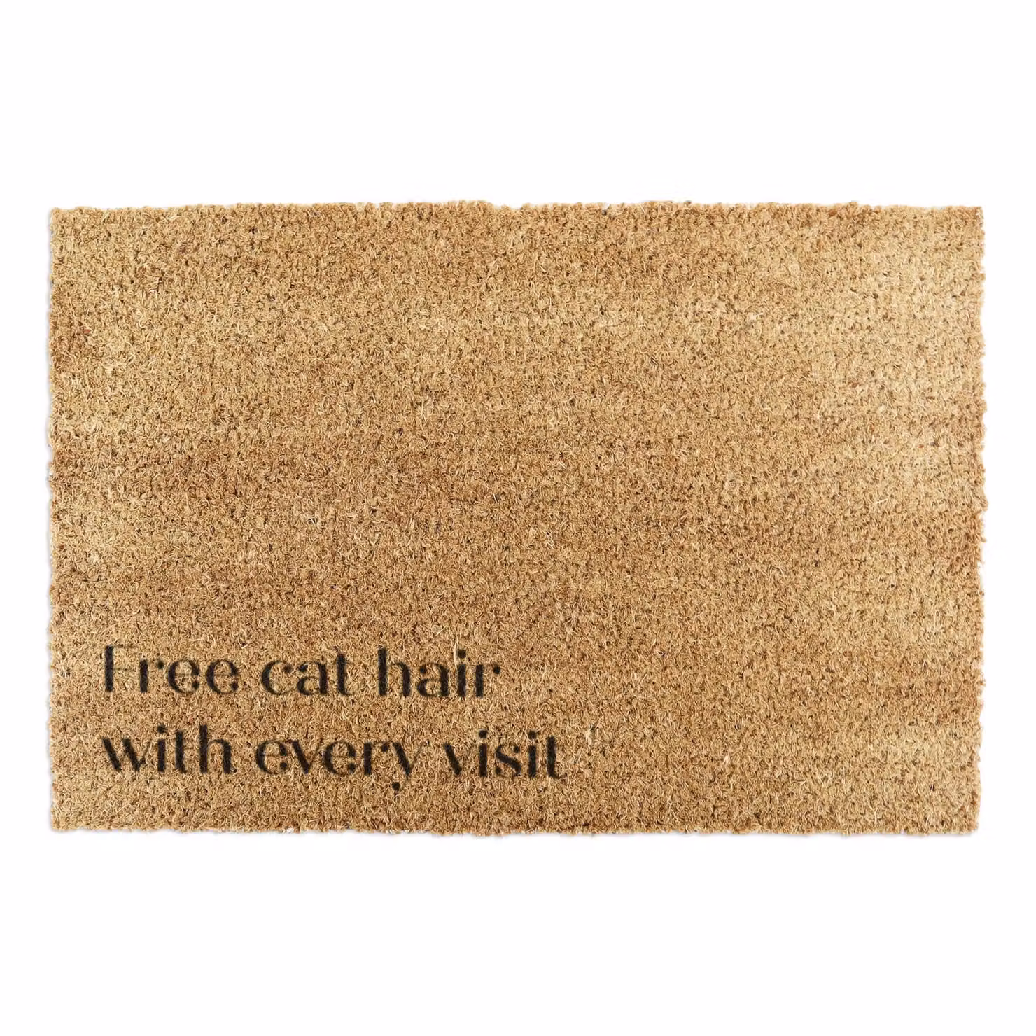 Artsy Mats Brown Coir Doormat with Animal Design W/D: 90 x 60 cm – 2