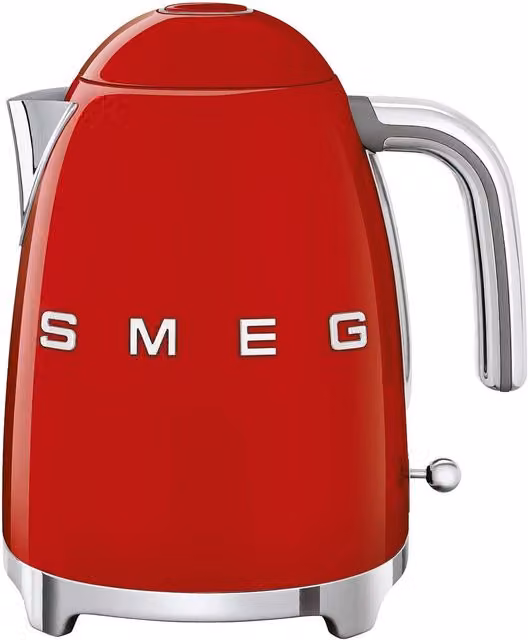 Smeg KLF03 Retro Style Kettle, 1.7 l, Red – 1