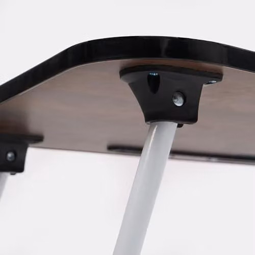 OHS Brown Foldable Wooden Laptop Tray and Bed Table, W/D/H: 60 x 35 x 26 cm – 7