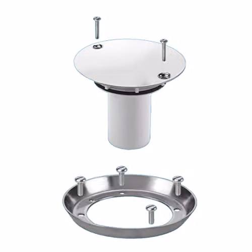 Mcalpine TSGCONTVSS-50 White Tiled To Sheet Floor Gully Conversion Kit for TSG1/TSG2