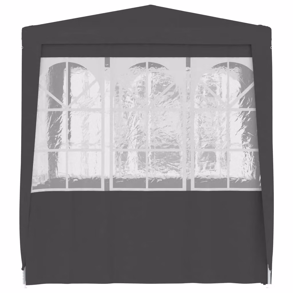 Berkfield Home Professional Party Tent Side Walls, Anthracite and Black, 2.5 x 2.5 m – 3