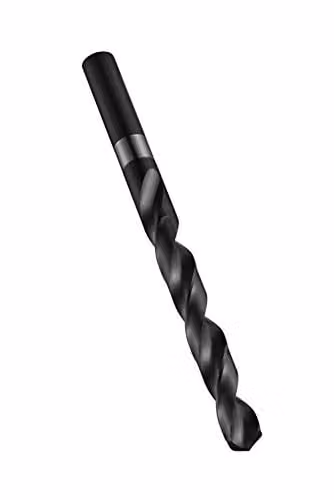 Dormer A100 HSS High Speed Steel Twist Drill Bit, 18.0 mm, Black, Length: 191 mm, Working Length: 130 mm