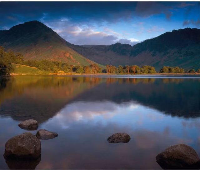Rod Edwards Breaking Storm Cumbria Multicolour Canvas Print