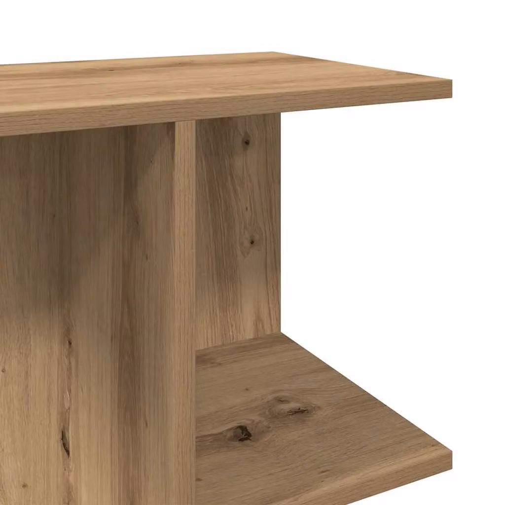 Berkfield Home Artisan Oak Bedside Tables, 2 Piece Set in Brown, W/D/H: 46.5 x 29 x 61 cm – 4