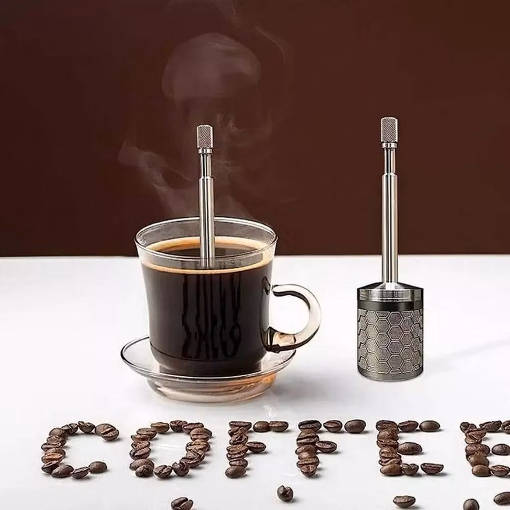 FLAVORA S Portable Stainless Steel Coffee Infuser Brewer in Silver – 4