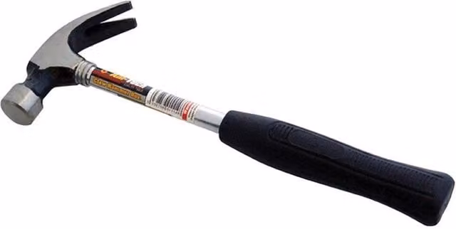 Amtech Claw Hammer with Steel Shaft, 227 g, Multicolour