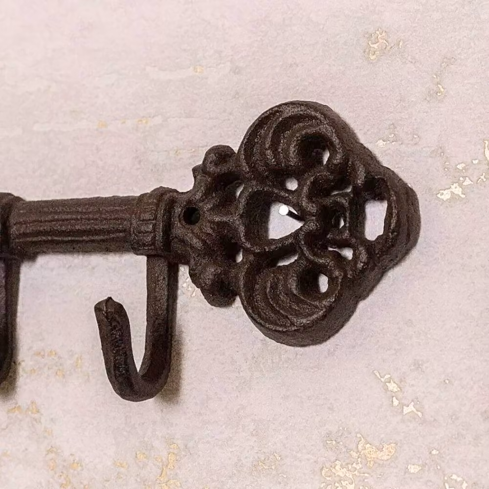 Marco Paul Brown Cast Iron Wall Mounted Key Holder Hook – 3