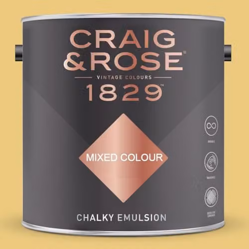 Craig & Rose 1829 Chalky Emulsion Paint Stop in Gloriana, Matt, 2.5 l