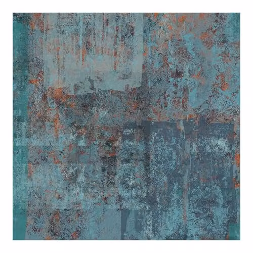 Graham & Brown Blue Industrial Abstract Concrete Textured Wallpaper – 1