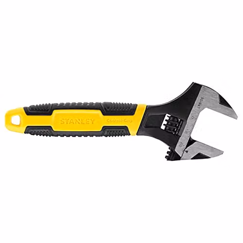 Stanley Maxsteel Adjustable Wrench, 150 mm, Black – 1