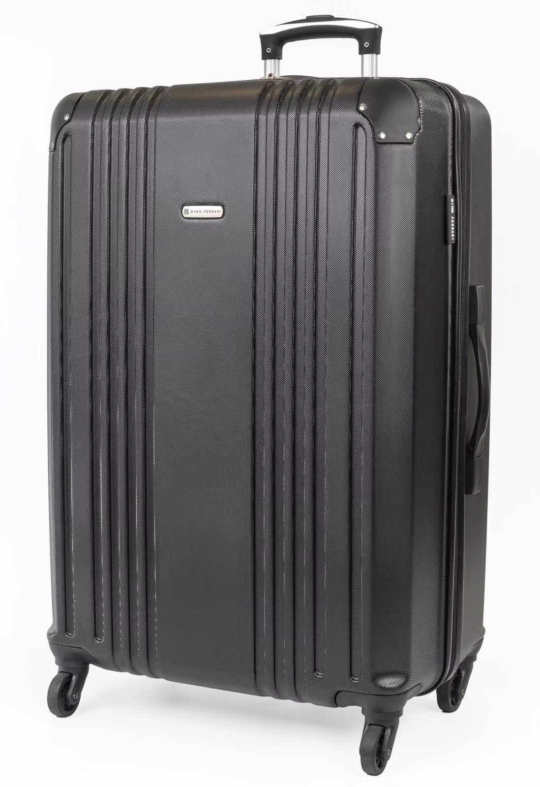 Gino Ferrari Business Travel Hard Shell Suitcase in Black, Small – 1