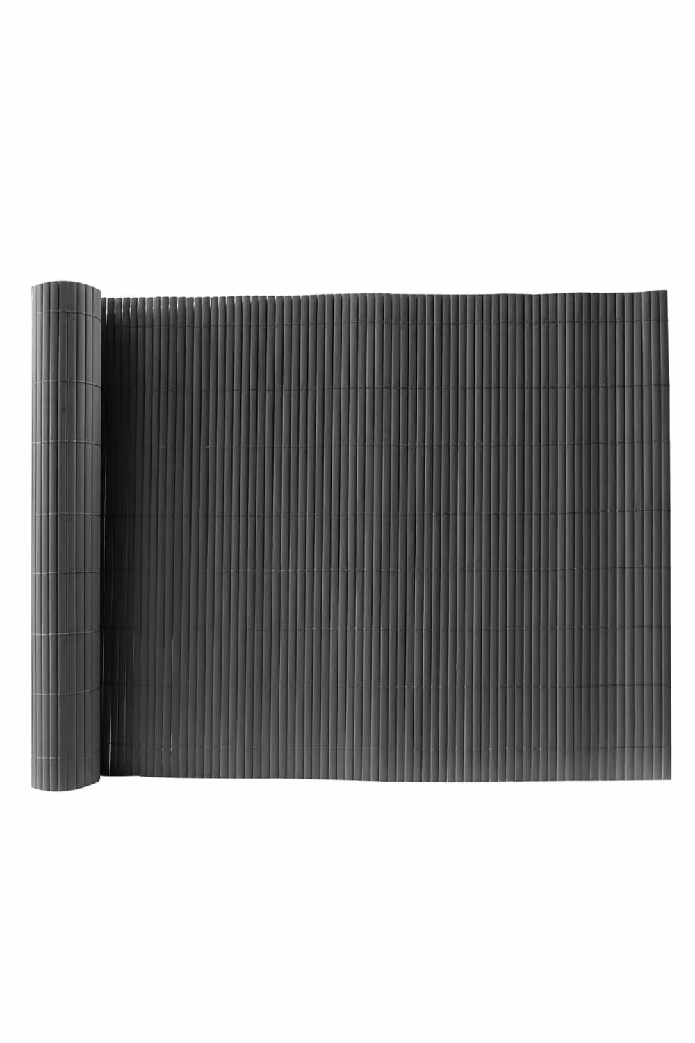 Garden Sanctuary Opaque PVC Privacy Sun Blocked Decorative Garden Fence Panels in Anthracite Grey, W/H: 300 x 120 cm – 2