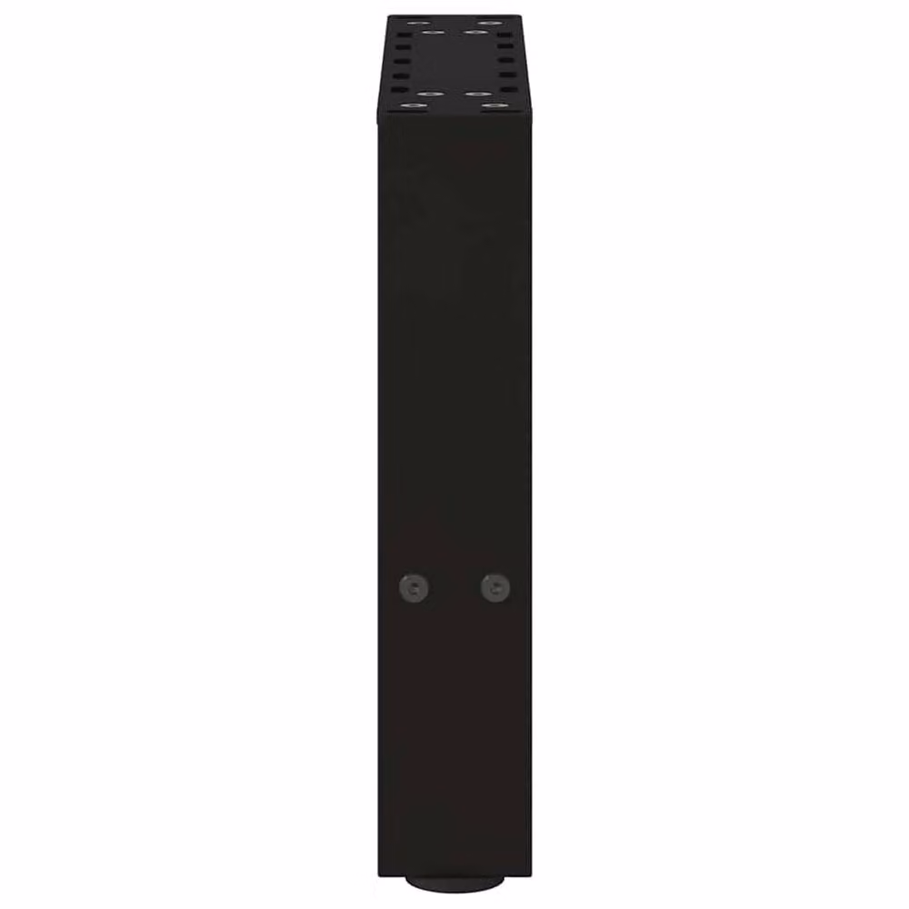 Berkfield Home Matt Black Steel Coffee Table Legs, 2 Pieces, H: 30 cm x W: 30 cm – 5