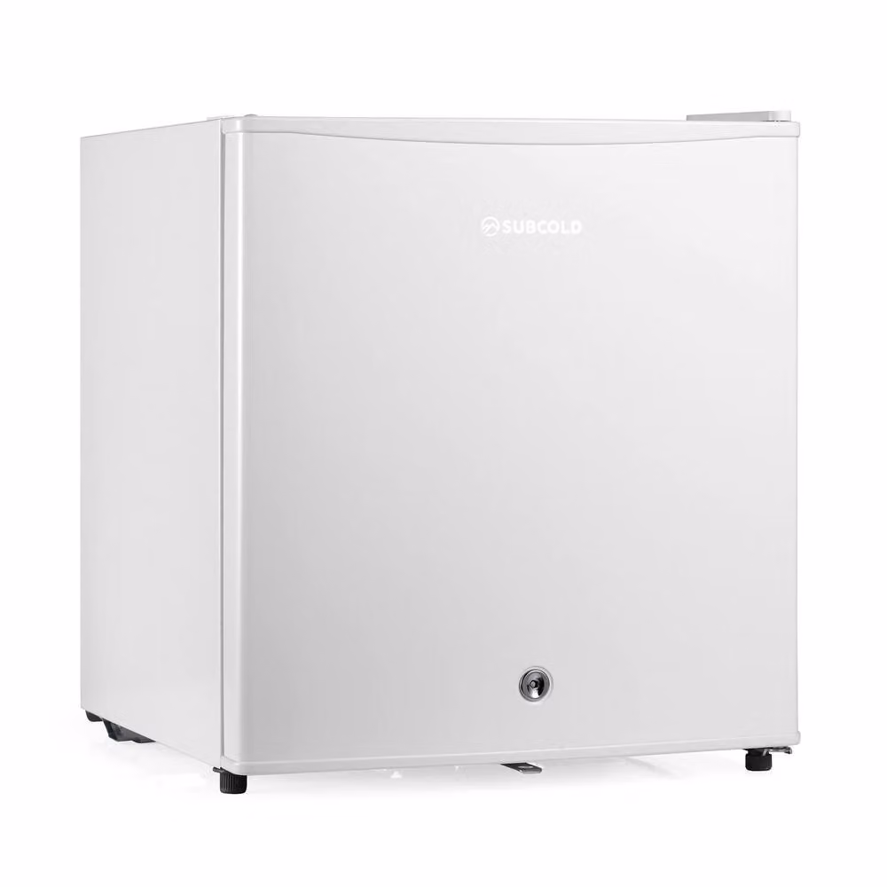 Subcold 50L White Compressor Mini Fridge with Reversible Door and Lockable Design – 2