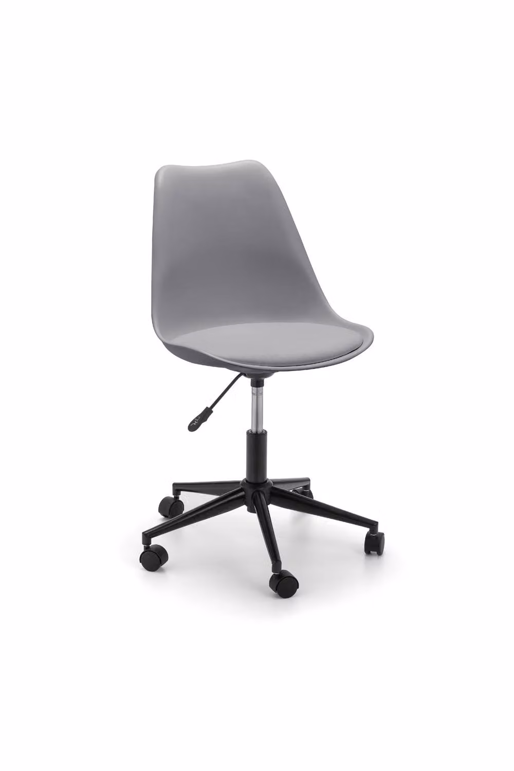 Julian Bowen Erika Modern Grey Plastic and Synthetic Leather Task Chair for Home Office – 2