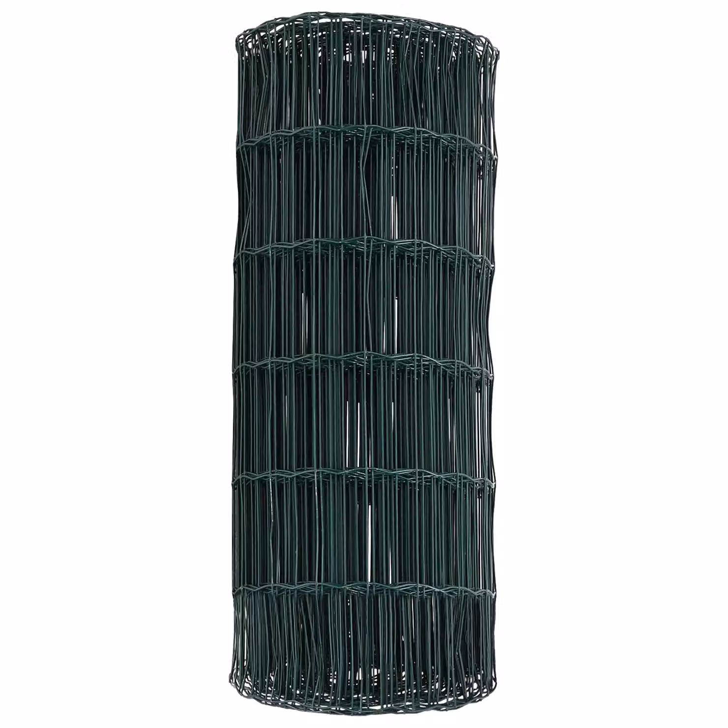 Berkfield Home Euro Fence Green PVC Coated Steel Fencing, 0.8 x 25 m – 4