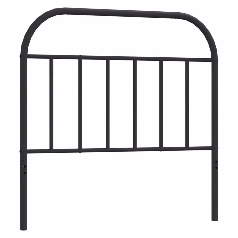 Berkfield Home Metal Headboard in Black, Width: 107 cm – 2