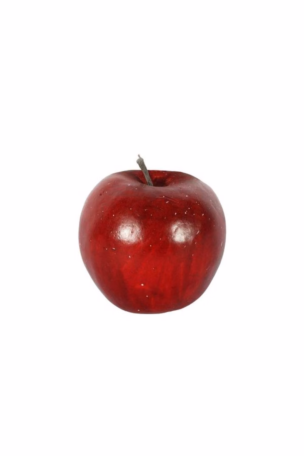 KDMD Essential Artificial Dark Red Apple, 6 Pack, 8 cm – 2