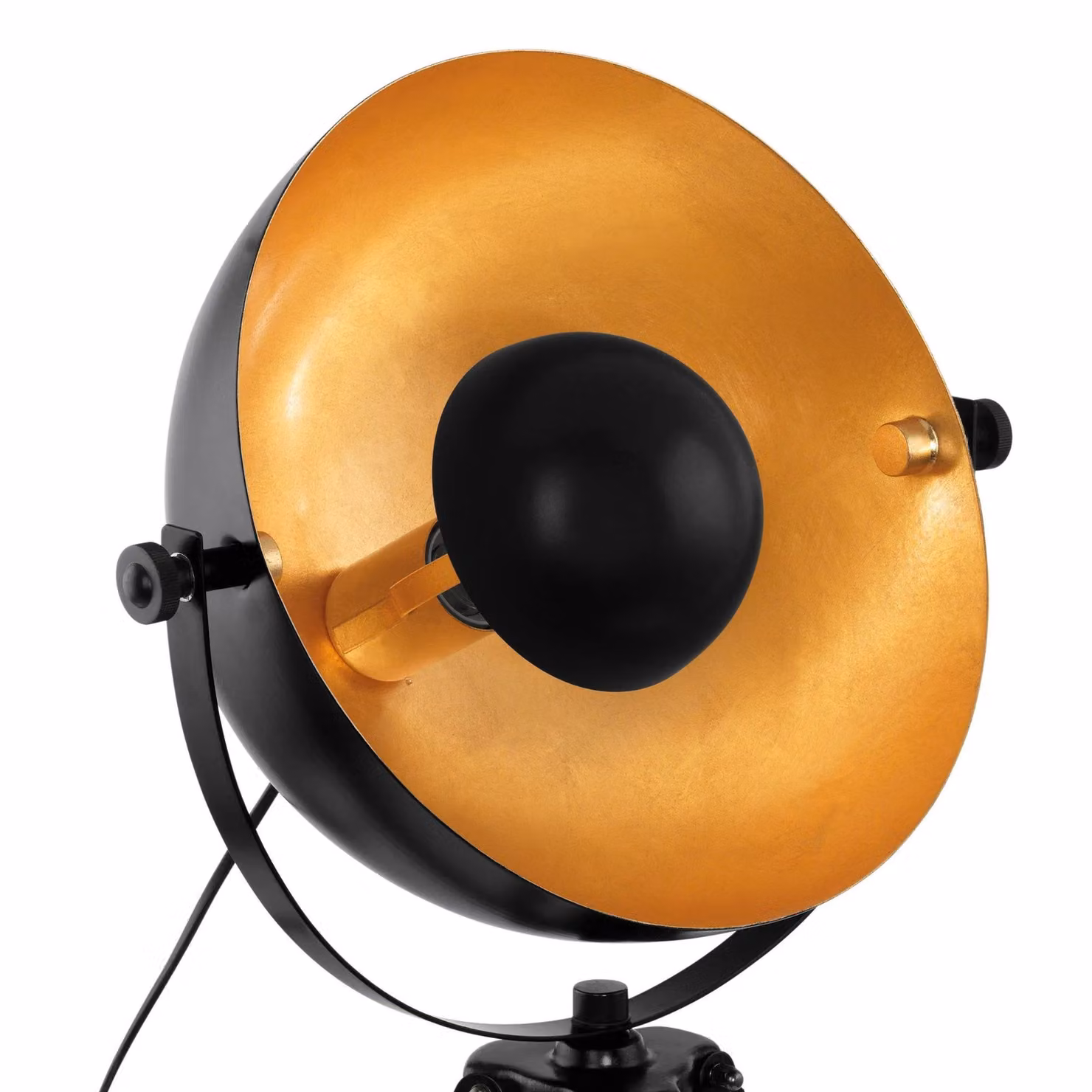 Eglo Covaleda Table Lamp in Black and Gold/Brass – 3