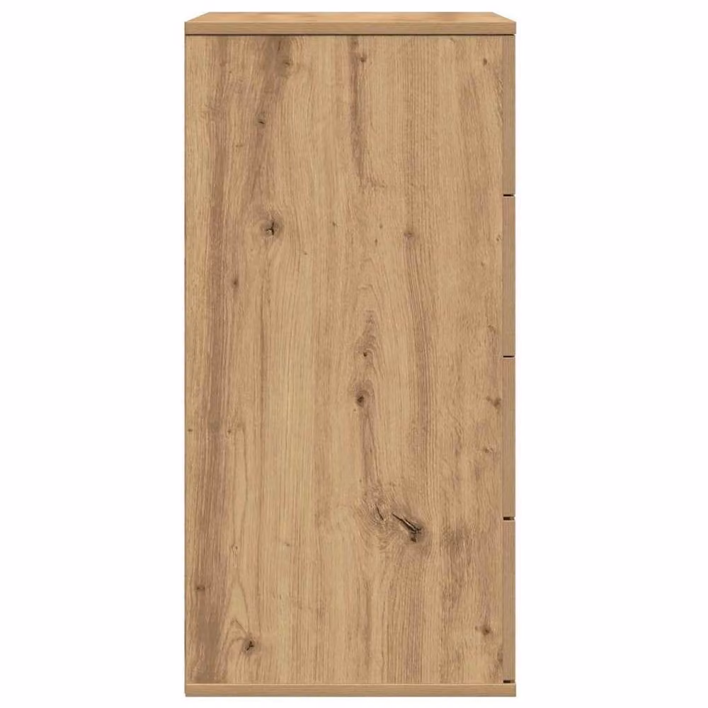 Berkfield Home Artisan Oak Sideboard with Drawer in Brown