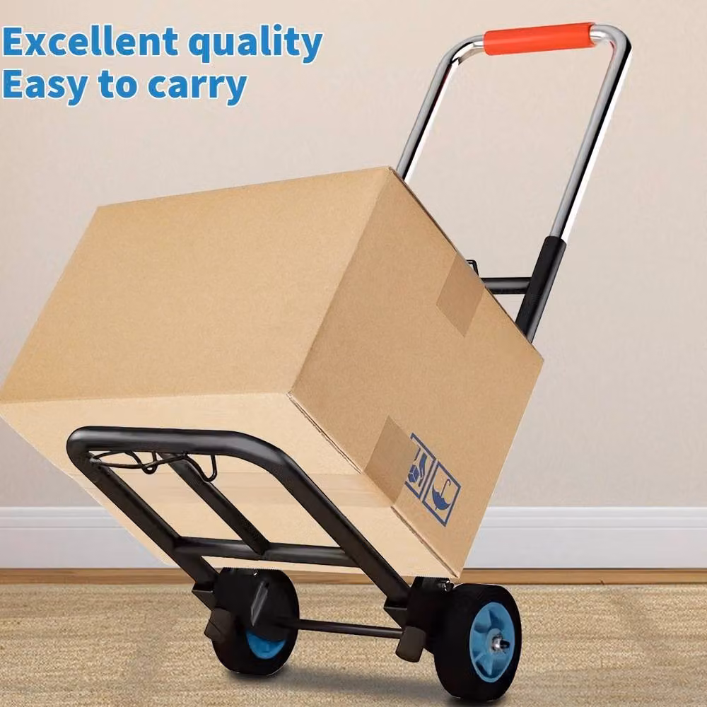 Kelvenix Heavy Duty Sack Truck Barrow Trolley in Black, W: 52 cm – 4