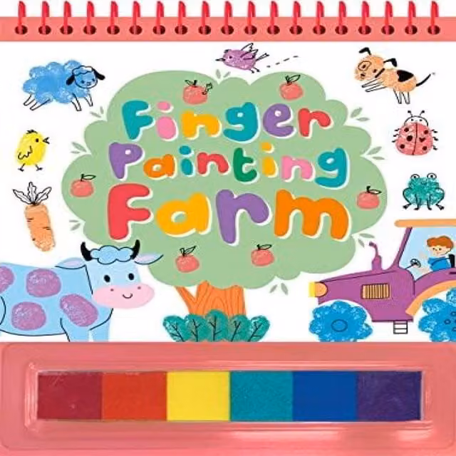 Igloo Books Ltd Finger Painting Farm Multicolour Hardback Paper Book
